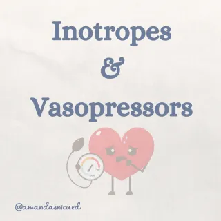 Inotropes & Vasopressors