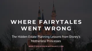 The Disney Mothers Who Died Without Protecting Their Daughters—and What We Can Learn from Them.