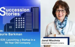 E25: Launching a Startup in a 90-Year Old Company – Janet Wischnia