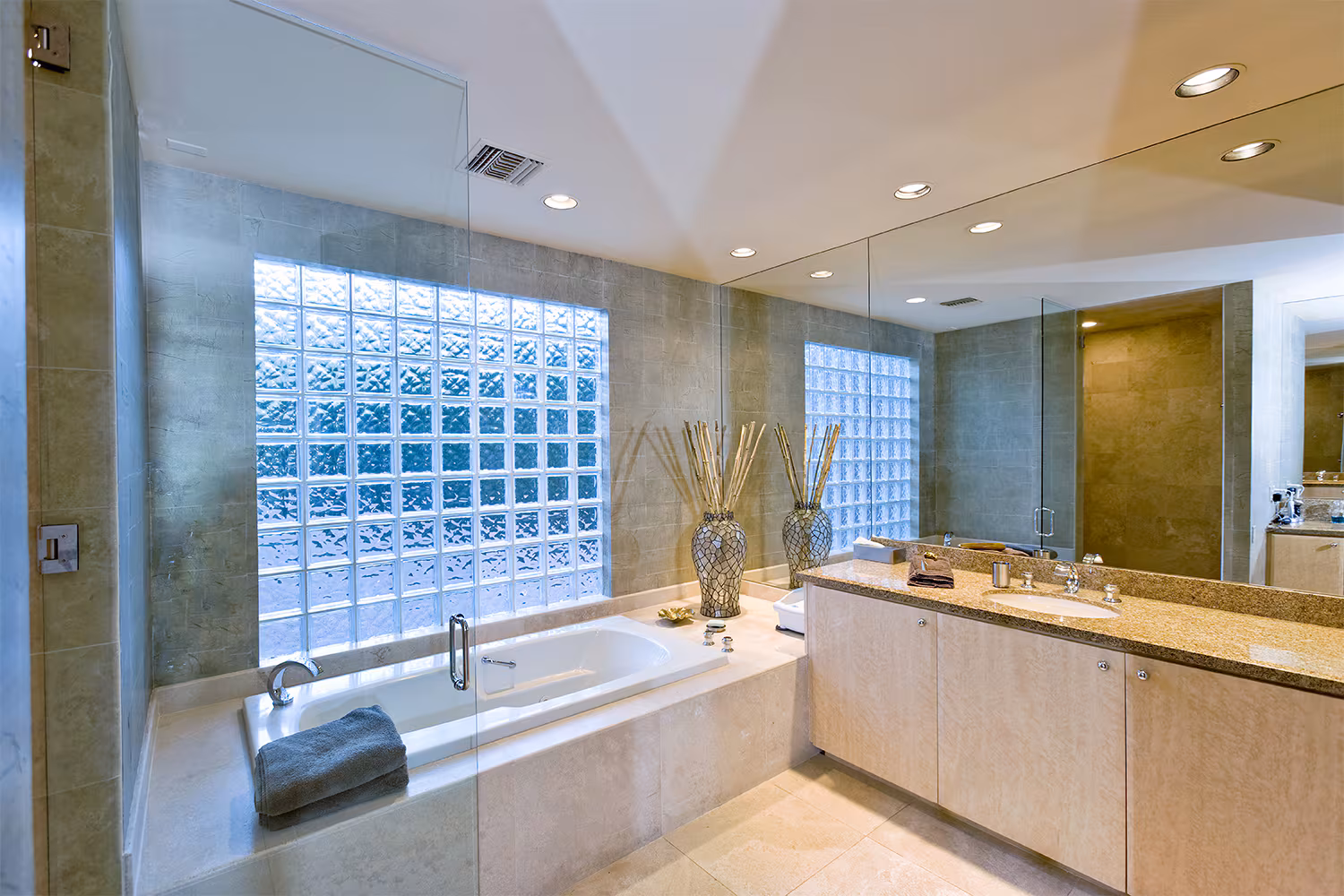 Glass Block Window