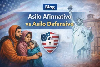 Asilo afirmativo vs. asilo defensivo: ¿Cuál es la diferencia?