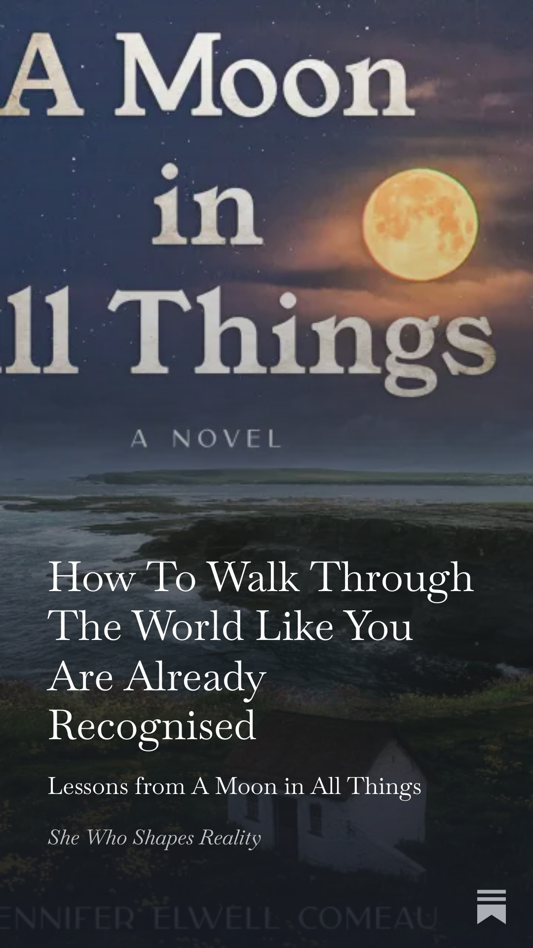 How To Walk Through The World Like You Are Already Recognised