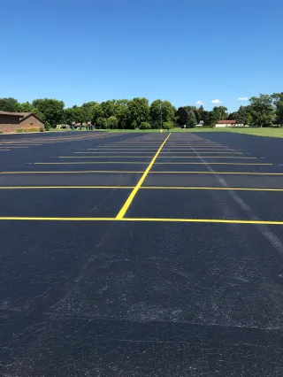 Line Striping with D.O.T. Traffic Paint: Enhancing Safety and Visibility