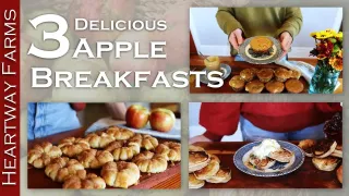 3 Apple Breakfast Recipes