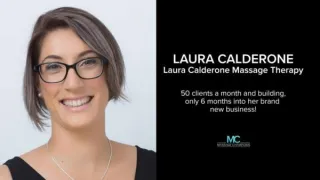 Laura now sees 50 Clients a Month ... Just 6 months into a BRAND NEW BUSINESS
