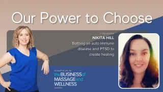 [Ep65 OPTC] Battling an auto immune disease and PTSD to create healing – with Nikita Hill