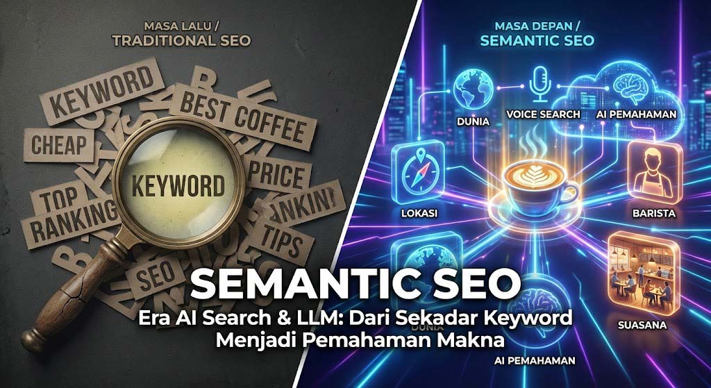 Semantic SEO dalam Era AI Search dan LLM (ChatGPT, Gemini, Perplexity)