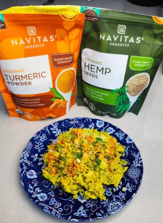Hemp Seed Breakfast Scramble