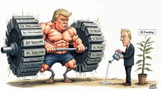 Trump Deregulates AI: U.S. Invests Trillions into Tech – Canada AI Minister Pushes “Critical Commercialization” for Small Med Businesses as Productive Future Vanishes