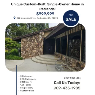 SOLD!  Redlands, CA 92374