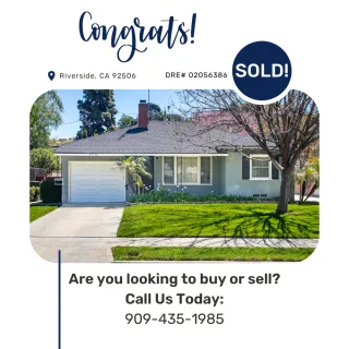SOLD! Riverside, CA 92506