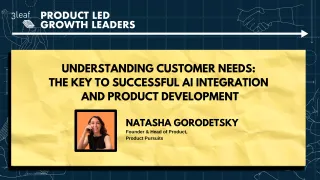 65 - Understanding Customer Needs: The Key to Successful AI Integration and Product Development