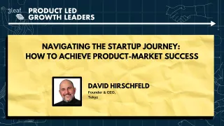 98 - Navigating the Startup Journey: How to Achieve Product-Market Success