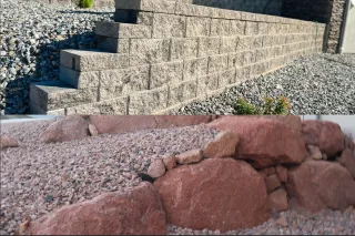 Block Walls Vs. Boulder Walls, what is the difference and how does it affect your landscape?