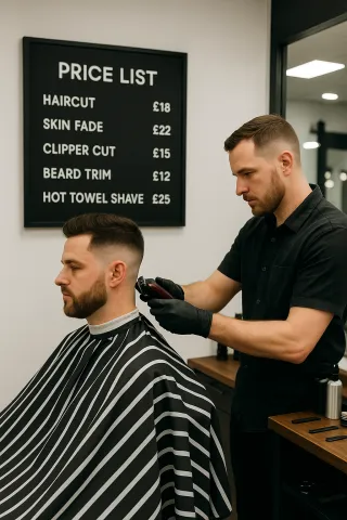 Barber Shop Price List – What to Expect at Barber Group Luton