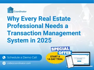Why Every Real Estate Professional Needs a Transaction Management System in 2025