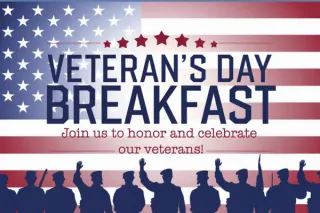 Vetera's Day Breakfast
