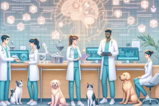 O Papel da IA no Ganho de Tempo  para Médicos Veterinários e Estabelecimentos