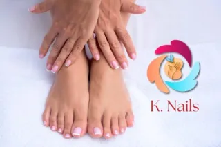 The Ultimate Pampering - Manicure & Pedicure at K.Nails Salon