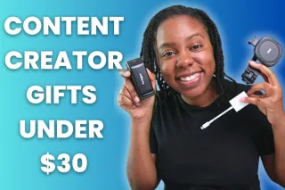 Best Gifts for Content Creators Under $30
