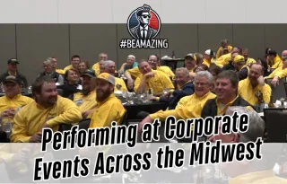 Why I Love Performing at Corporate Events Across the Midwest (Yes, Even for a Sea of Minions)