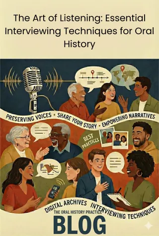 The Art of Listening: Essential Interviewing Techniques for Oral History