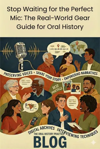 Stop Waiting for the Perfect Mic: The Real-World Gear Guide for Oral History