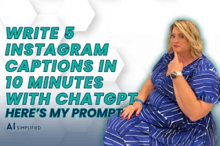 Write 5 Instagram Captions in 10 Minutes with ChatGPT (Here’s My Prompt)