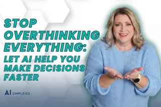 Stop Overthinking Everything: Let AI Help You Make Decisions Faster