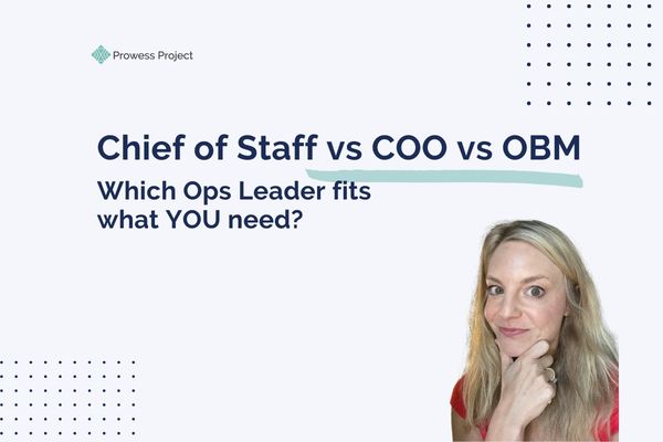 Chief of Staff vs Fractional COO vs Operations Manager: Which Operations Role Should You Hire? 