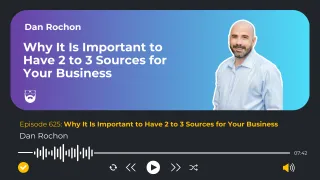 Why It Is Important to Have 2 to 3 Sources for Your Business