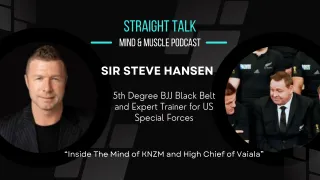 Inside the Mind of SIR STEVE HANSEN- KNZM and High Chief of Vaiala, Head Coach of the world's most successful rugby team- The All Blacks