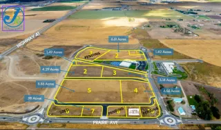 Commercial Vacant Land Sale in Post Falls, ID at Jacklin Ranch Commercial Park