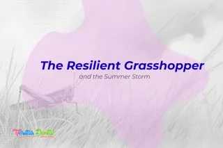 The Resilient Grasshopper and the Summer Storm