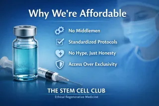 Why Stem Cell Therapy Doesn't Have to Cost $25,000: The Truth About Affordable Regenerative Medicine