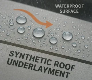 Is Synthetic Roof Underlayment Waterproof?