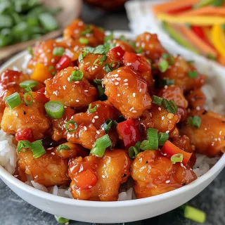Baked Sweet & Sour Chicken
