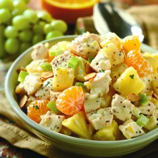 Chicken and Fruit Salad