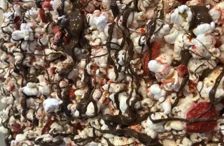 Chocolate Strawberry Popcorn