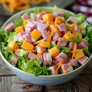 Ham & Cheese Salad
