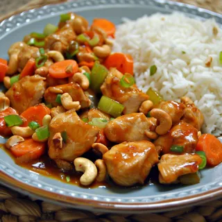 Orange Cashew Chicken