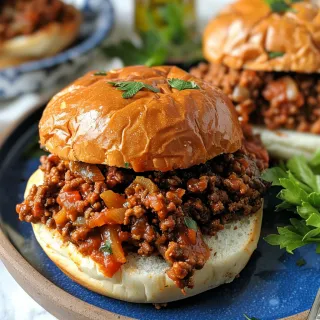 Turkey Sloppy Joes