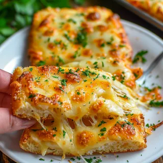Unbelievably Easy Cheesy Bread