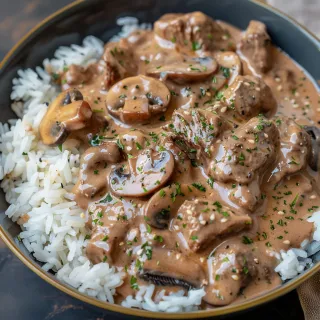 Beef Stroganoff