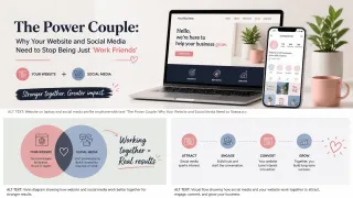 The Power Couple: Why Your Website and Social Media Need to Stop Being Just ‘Work Friends’