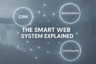 The Smart Web System Explained: CRM, Automation, and Community in Action
