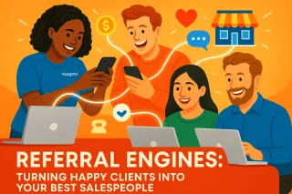 Referral Engines: Turning Happy Clients into Your Best Salespeople
