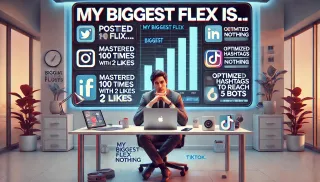 "My Biggest Flex Is…": Does Self-Deprecating Posting Actually Work?