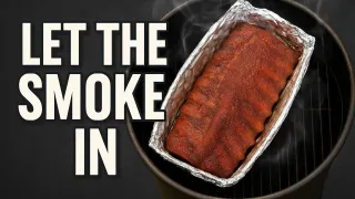 Foil Boat Ribs: More Smoke, Same Tenderness
