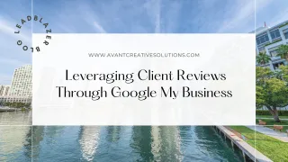 Google My Business Reviews